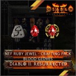 Nef Ruby Jewel - Crafting Pack Blood Gloves