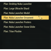 [Nuka world] All 71 treadable plans 