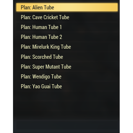 [Plan bundle] all tubes (all 9 treadable plans)