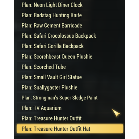 [Plan bundle] Hunt for the Treasure Hunter (all 30 treadable plans)