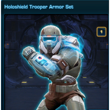 Holoshield Trooper Armor Set US