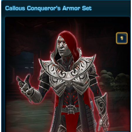 Callous Conqueror's Armor Set US