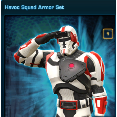 Havoc Squad Armor Set US