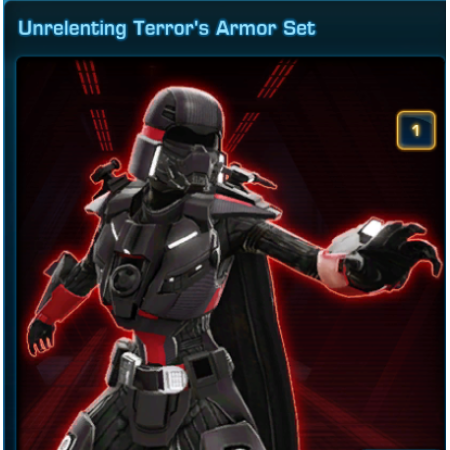 Unrelenting Terror's Armor Set US