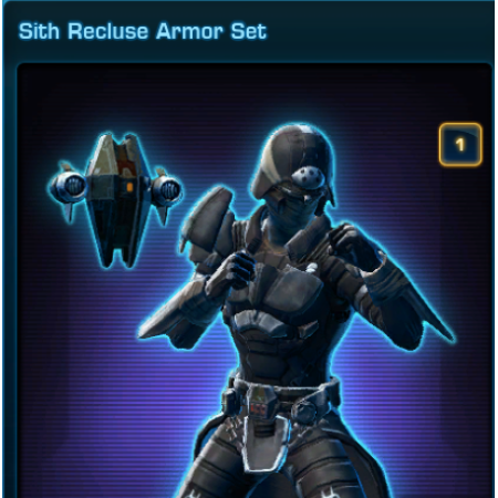 Sith Recluse Armor Set US
