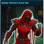 Sinister Warrior's Armor Set US