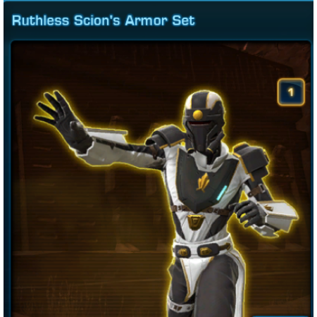 Ruthless Scion's Armor Set US