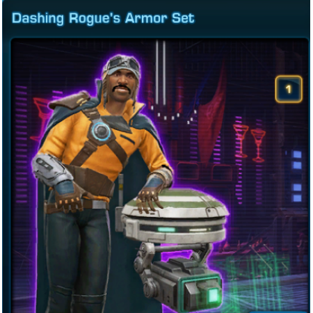 Dashing Rogue's Armor Set US