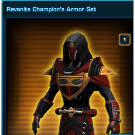 Revanite Champion's Armor Set US