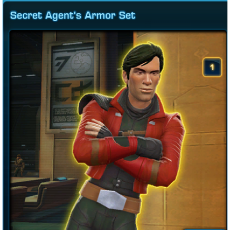 Secret Agent's Armor Set US