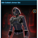 Sith Cultist's Armor Set US