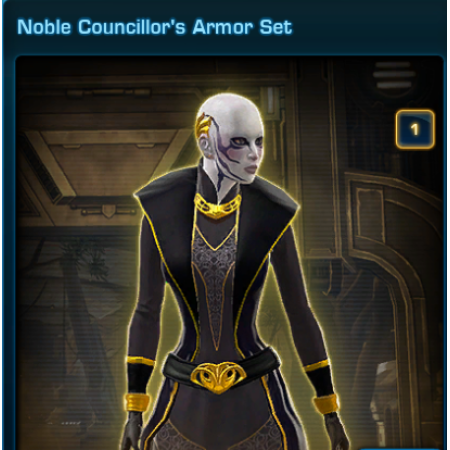 Noble Councillor's Armor Set US