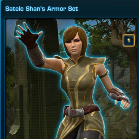 Satele Shan's Armor Set EU