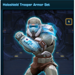 Holoshield Trooper Armor Set EU