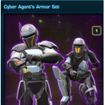 Cyber Agent's Armor Set EU
