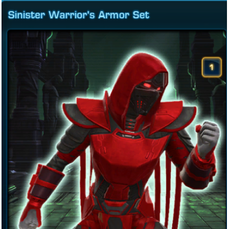 Sinister Warrior's Armor Set