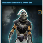 Wasteland Crusader's Armor Set