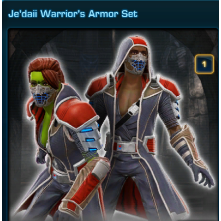Je'daii Warrior's Armor Set EU