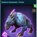 Creature companion: Tuk'ata