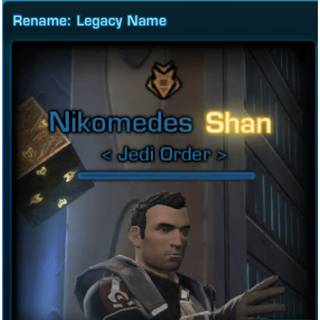 Rename: Legacy Name US