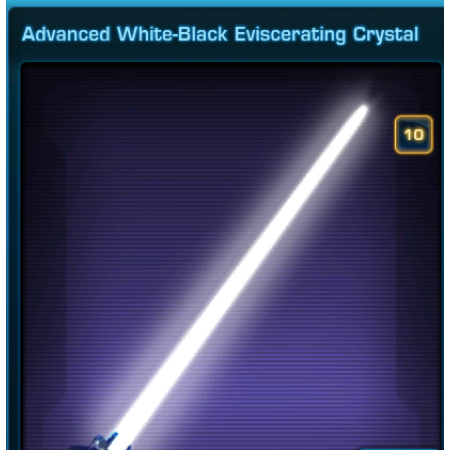Advanced White-Black Eviscerating Crystal EU