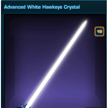 Advanced White Hawkeye Crystal EU