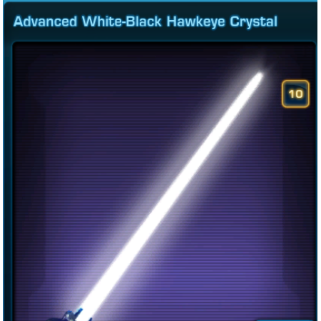 Advanced White-Black Hawkeye Crystal US