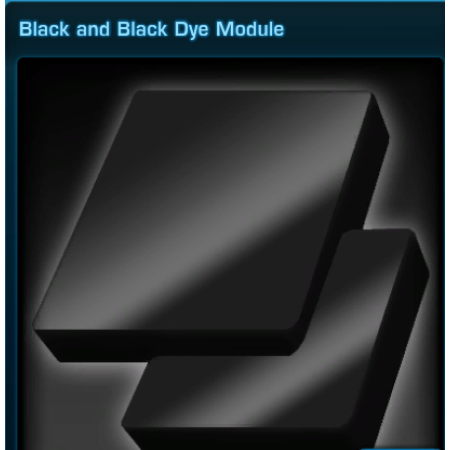Black and Black Dye Module EU