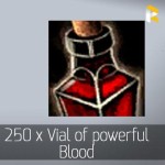 Vial of powerful Blood x 250