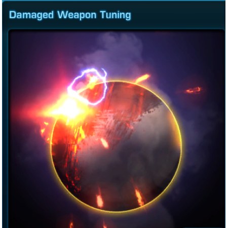 Damaged Weapon tuning