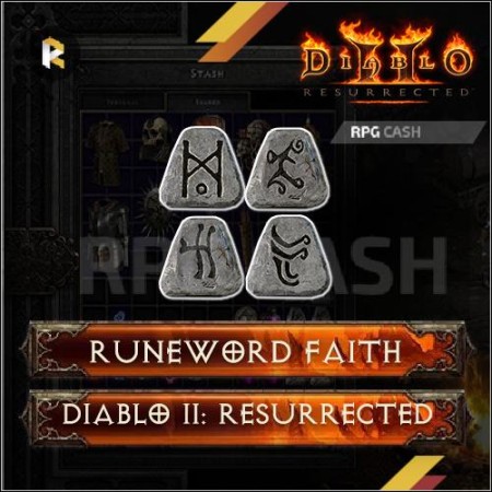 Runeword Faith d2r (Ohm + Jah + Lem + Eld)