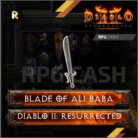 Blade Of Ali Baba 2 soc +15 To Dex Tulwar d2r