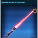 Unstable Arbiter's Lightsaber