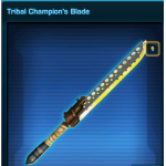 Tribal Champion's Blade