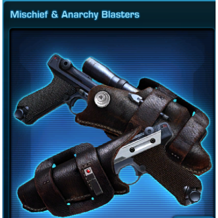 Mischief & Anarchy Blasters us swtor