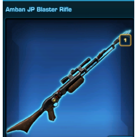 Amban JP Blaster Rifle US swtor