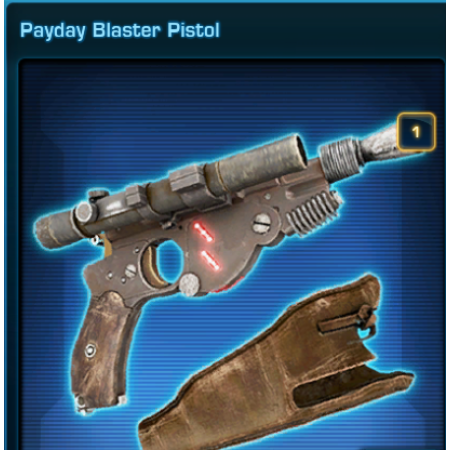 Payday Blaster Pistol US swtor