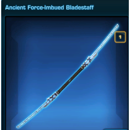 Ancient Force-Imbued BladeStaff US swtor