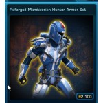 Regorged Mandalorian Hunter armor set