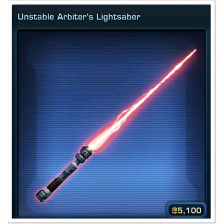 Unstable Arbitre's Lightsaber