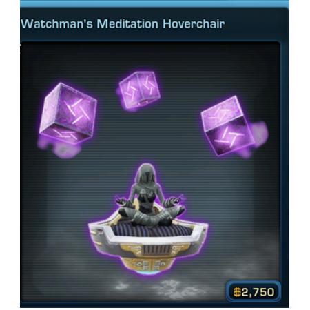 Watchman's Medidation Hoverchair US